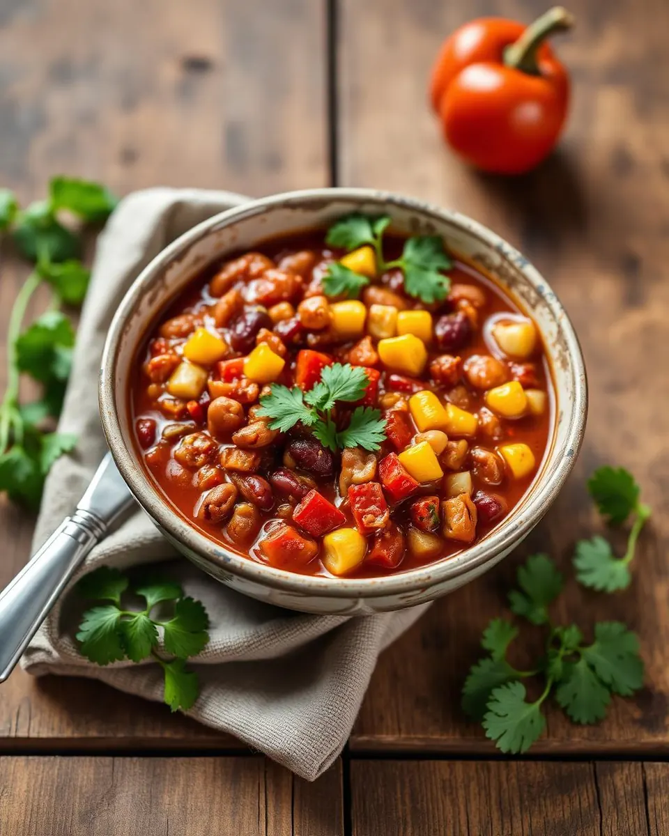 Chili sin carne
