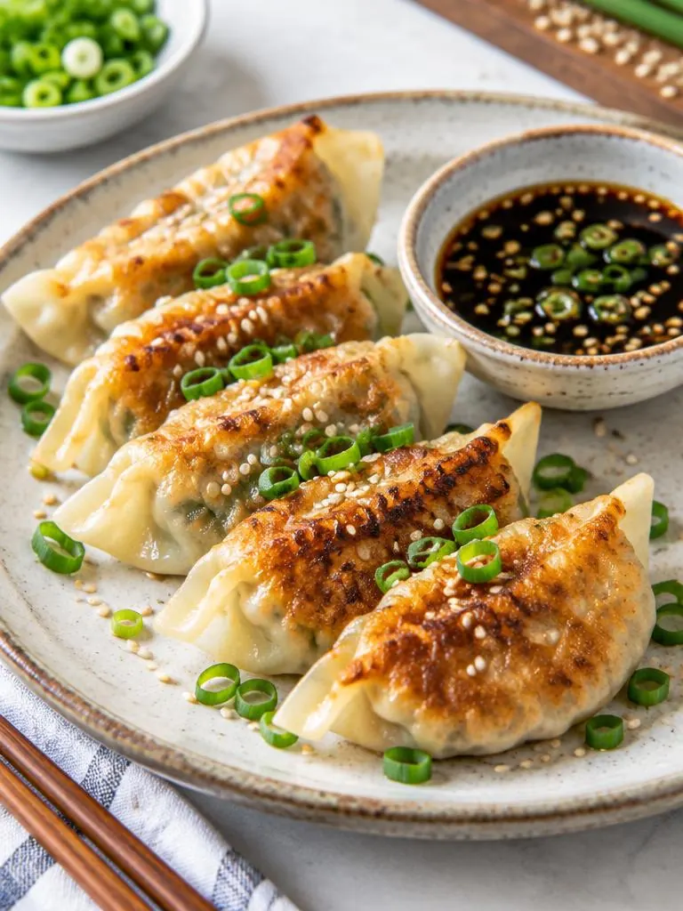 Gyoza grillés