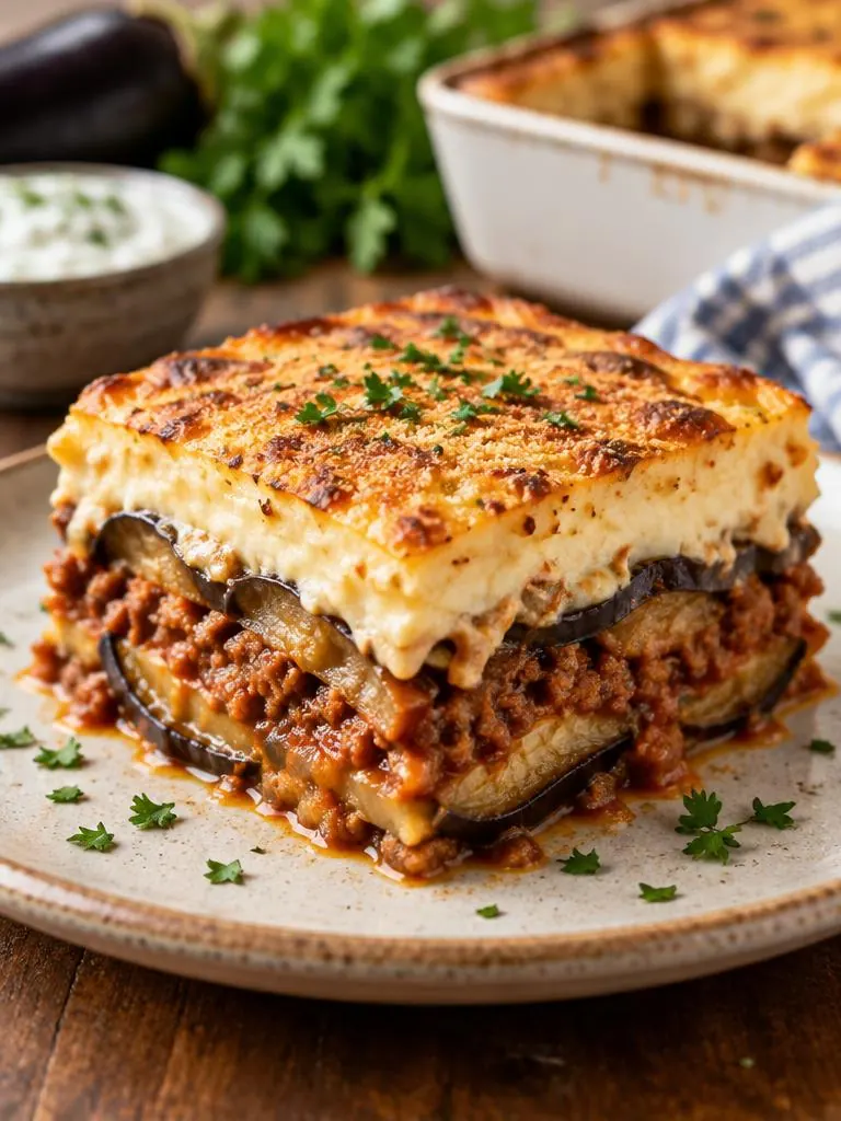 Moussaka grecque