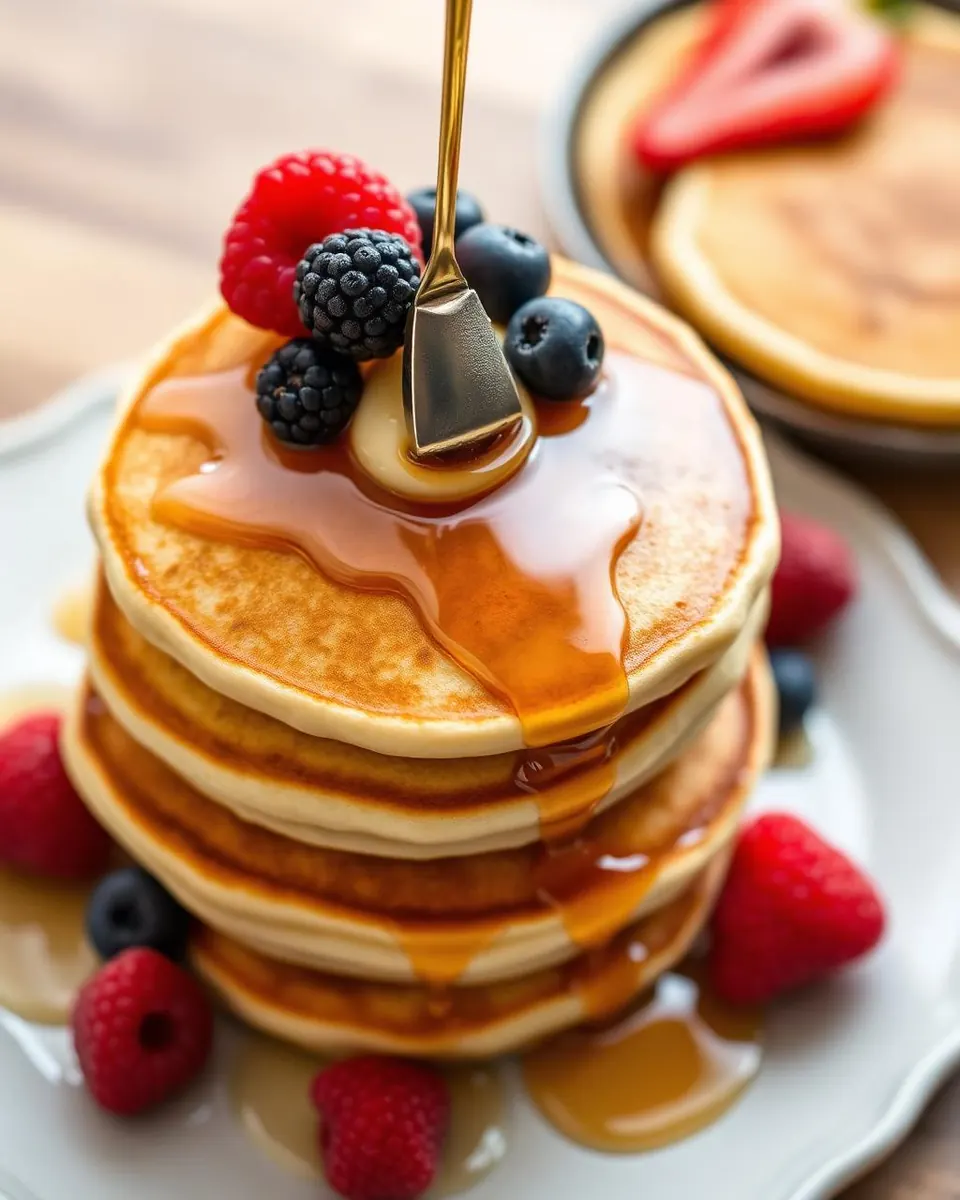 Pancakes moelleux