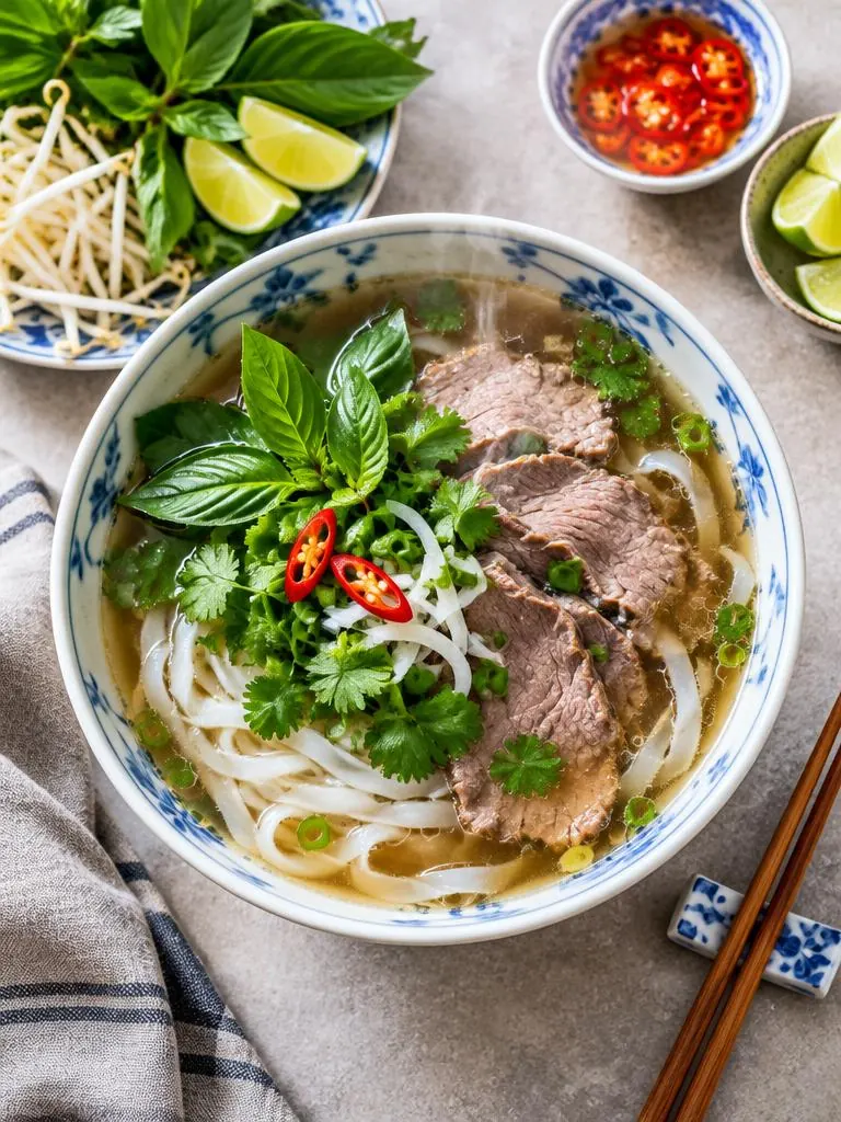 Soupe Phở au bœuf